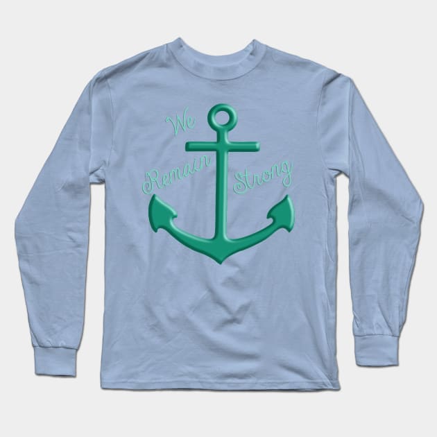 PCOS We Remain Strong Long Sleeve T-Shirt by WickedFaery